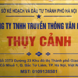 Công Ty TNHH Truyền Thông Văn Hóa Thụy Cảnh