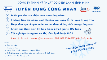 Công ty TNHH Kỹ Thuật Cơ Điện Lạnh Bình Minh