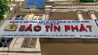 Công ty Cổ phần ĐT XD&PT BĐS BẢO TÍN PHÁT