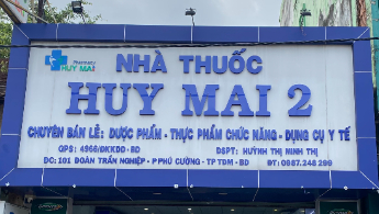 QUẦY THUỐC TÂY HUY MAI
