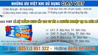 Cơ sở kinh doanh Khí Hóa Lỏng Gas Việt