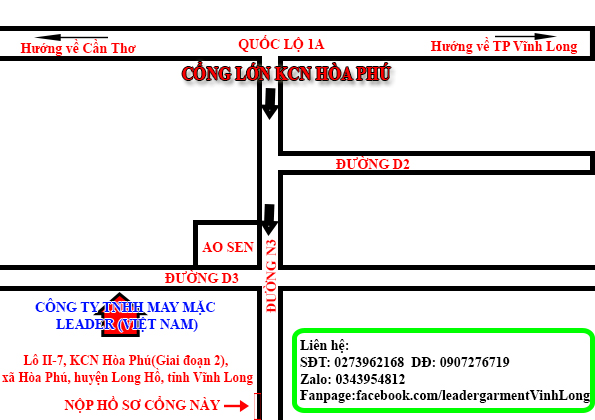 Công Ty TNHH May Mặc Leader (Việt Nam)