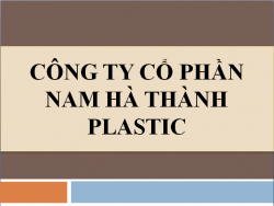 CTY CP NAM HÀ THÀNH PLASTIC